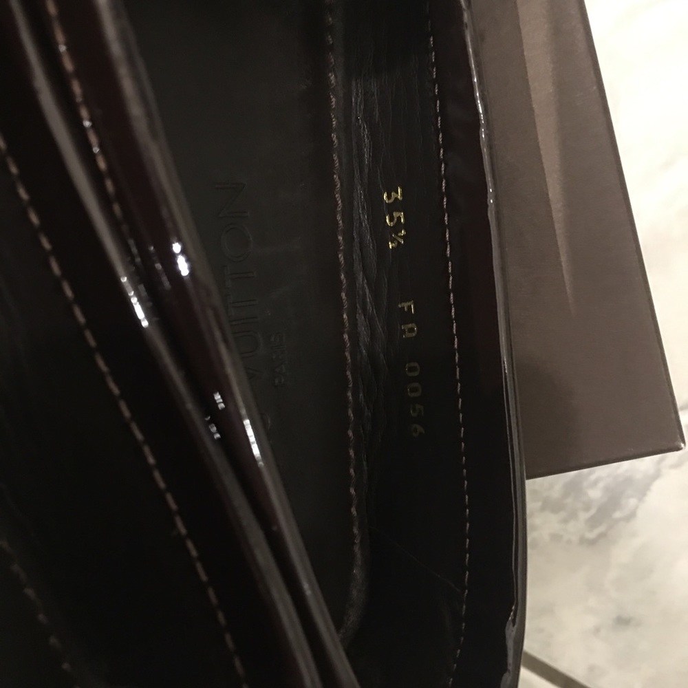 Louis Vuitton Loafers Mini Lin Monogram Ebene - Picture 4 of 9